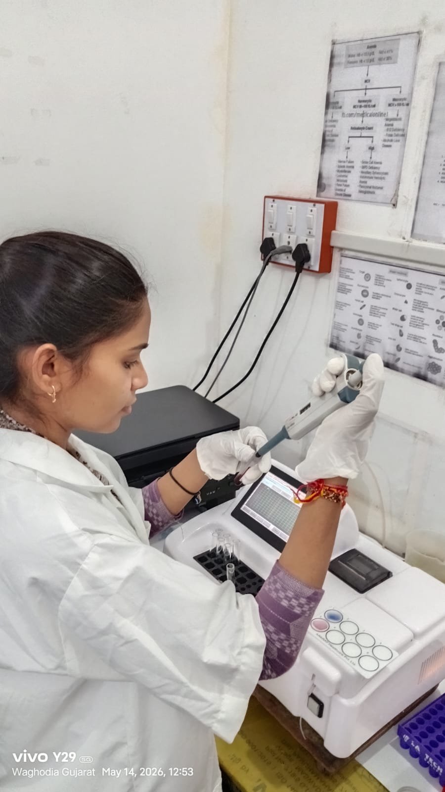 Biochemistry — precision pipetting at the analyzer